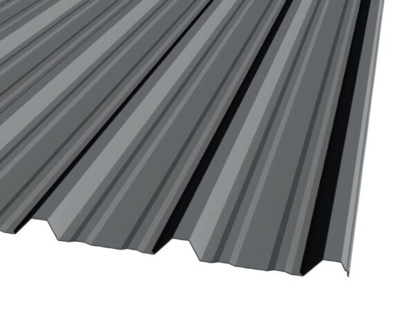 Six-Rib Long Run Roofing Profile in ColorSteel